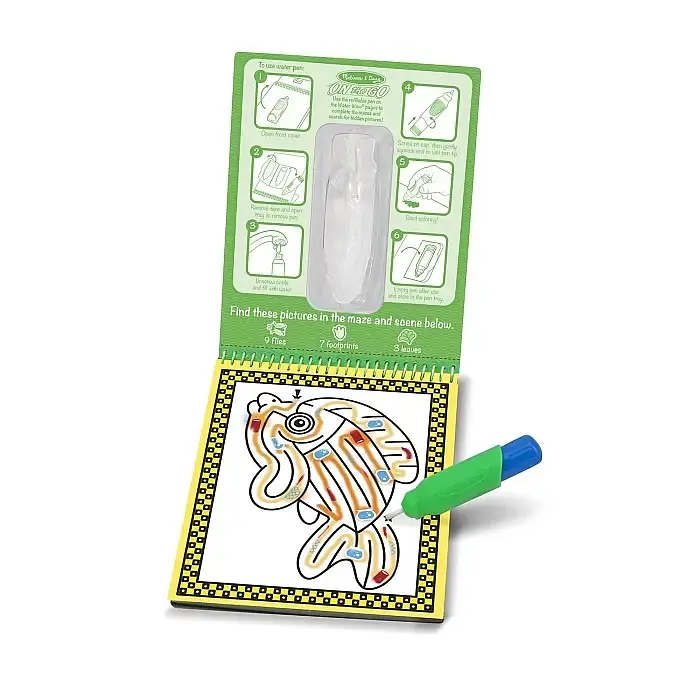 Чарівна водна розмальовка Melissa & Doug Лабіринти (MD9484) - фото 2