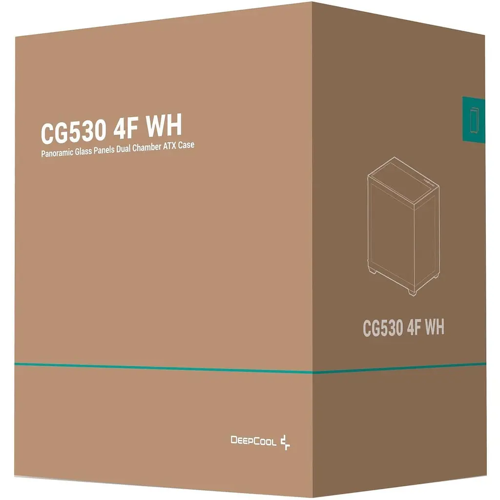 Корпус Deepcool CG530 4F White без БП (R-CG530-WHADA4-G-1) - фото 14