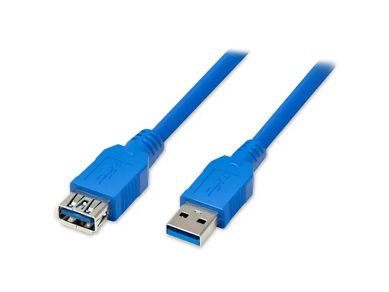 Кабель-подовжувач ATCOM USB 3.0 AM/AF 0.8 м blue