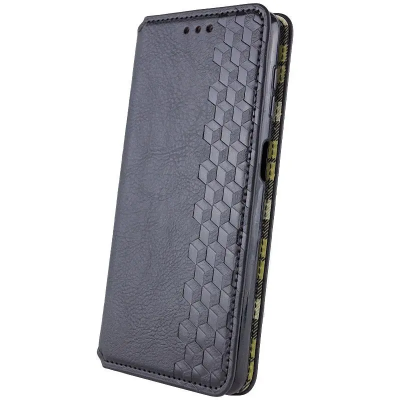 Шкіряний чохол-книжка GETMAN Cubic (PU) для Xiaomi Redmi 15C (EU) Чорний - фото 2