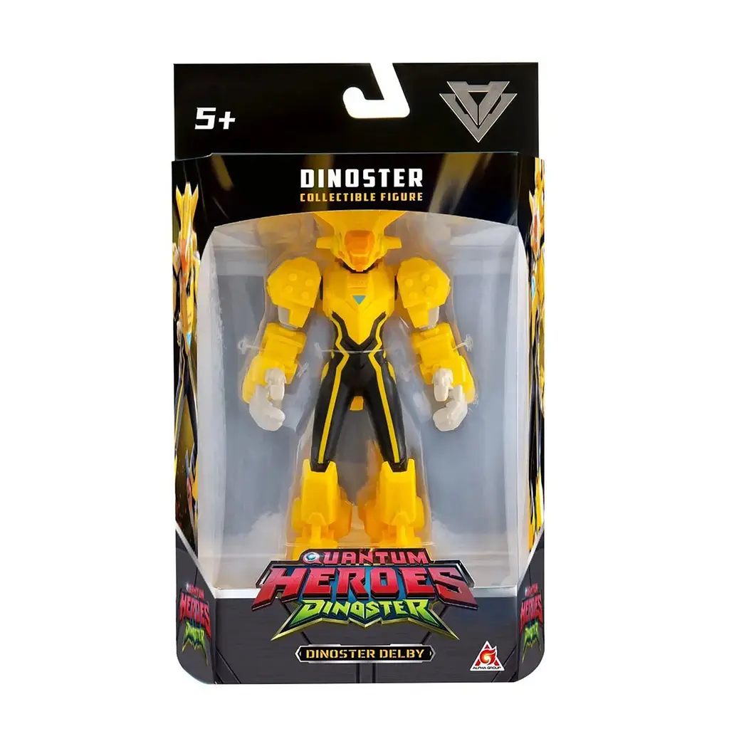 Фігурка Quantum Heroes Dinoster Делбі 15 см (EU580822) - фото 6