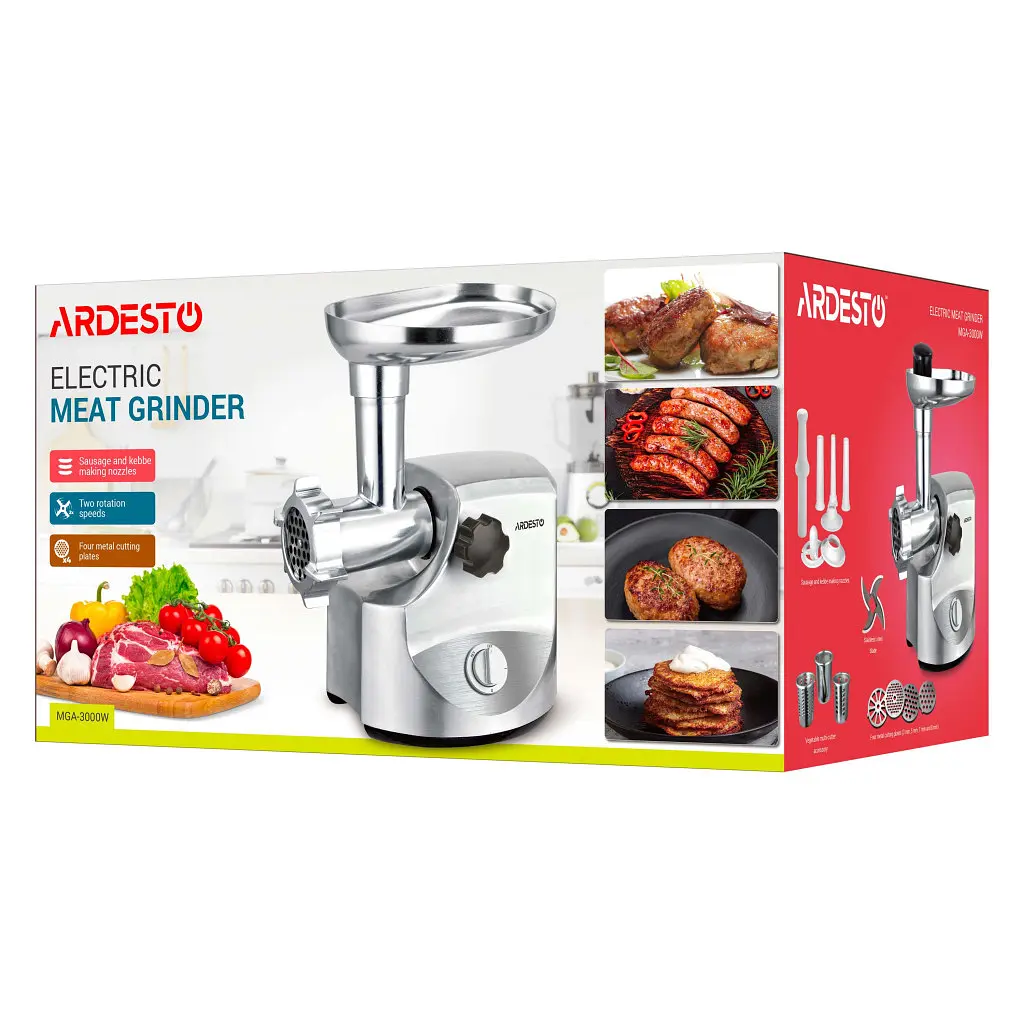 М'ясорубка Ardesto MGA-3000W - фото 12