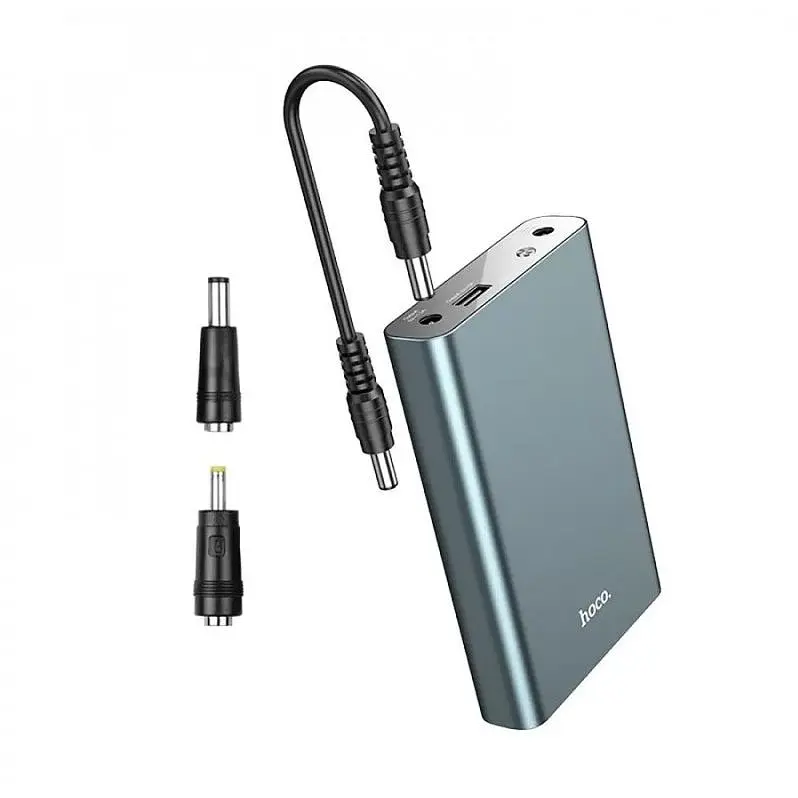 Источник бесперебойного питания Hoco для сетевого оборудования J97 12V 10000mAh серый - фото 4