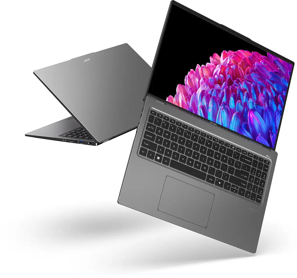 Ноутбук Acer Swift Go 16 SFG16-72 16' 3.2K OLED, Intel U5-125H, 16GB, F512GB, UMA, Lin, сірий (NX.KY9EU.001) - фото 8