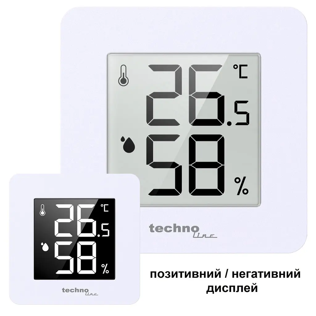 Термогигрометр Technoline WS9475 White (WS9475), Белый - фото 2