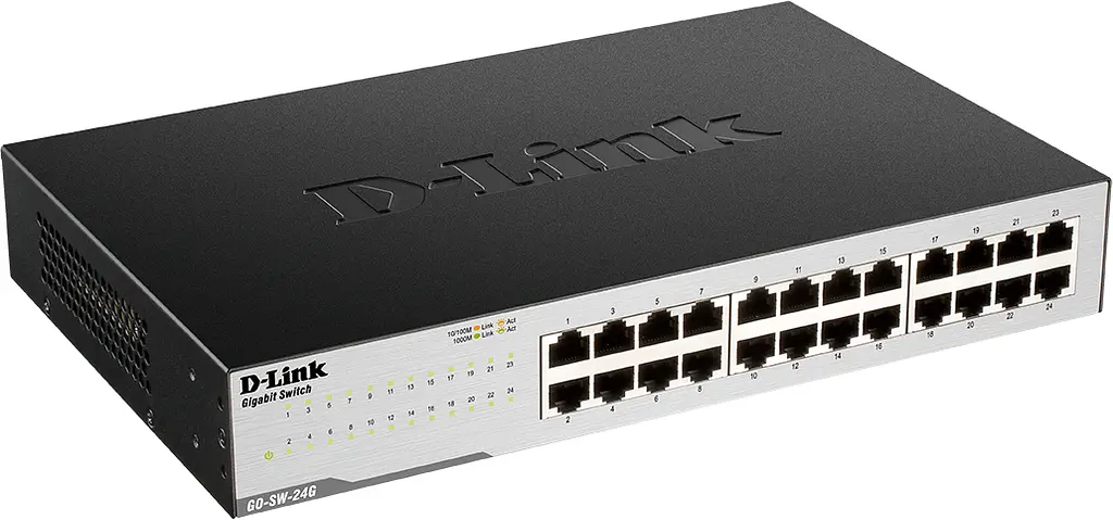 Коммутатор GO-SW-24G 24xGE, Desktop, Неуправляемый D-Link teh0018217 - фото 3