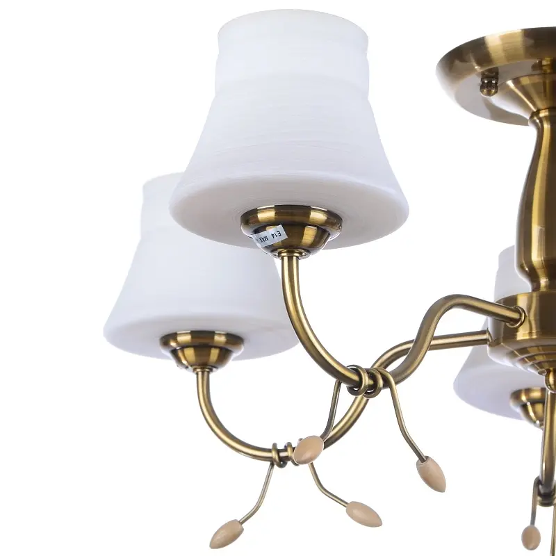 Люстра потолочная Brille классическая E14 40W G (LK-234C/5) - фото 2