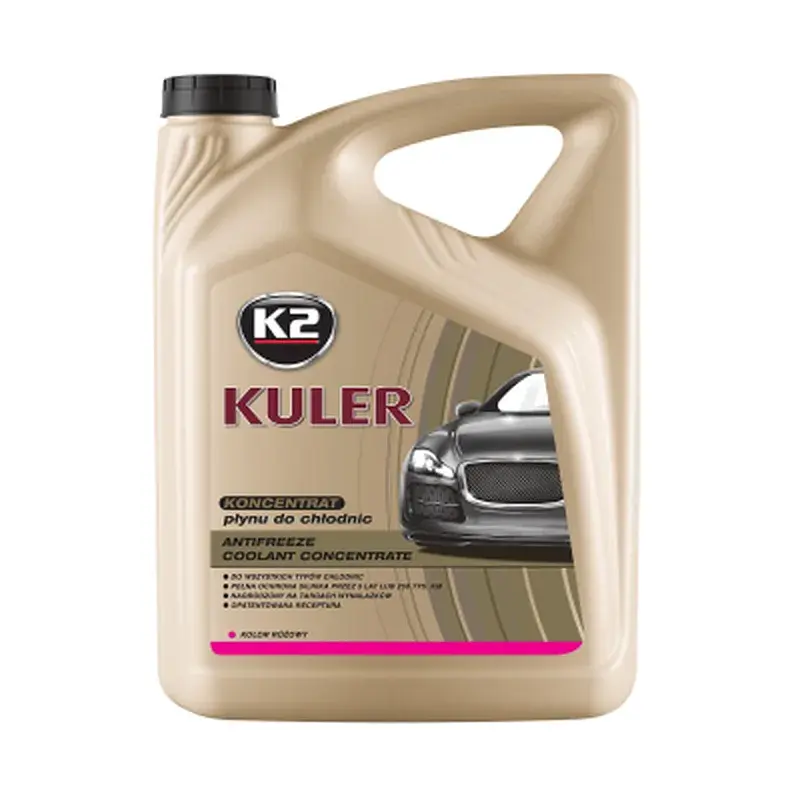 Антифриз K2 KULER KONC. 5л PINK (T215R) - фото 2