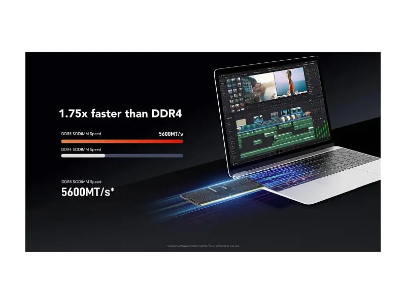 Пам'ять для серверів Lexar 8 GB SO-DIMM DDR5 5600 MHz (LD5S08G56C46ST-BGS) - фото 2