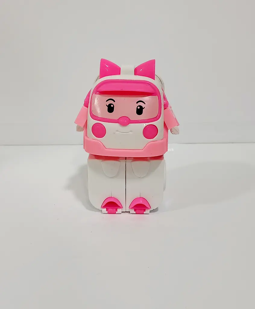 Трансформер 83608 Robocar Poli у коробці (6975839210019) Швидка допомога Ембер Рожевий - фото 2