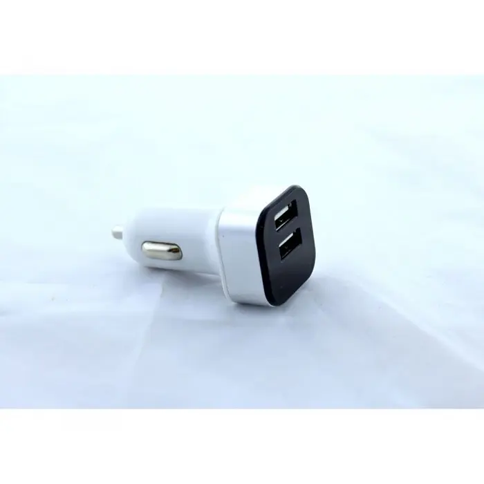 Авто USB-заряджання адаптер HC-1 9001 від прикурювача 12v зарядне Білий - фото 2