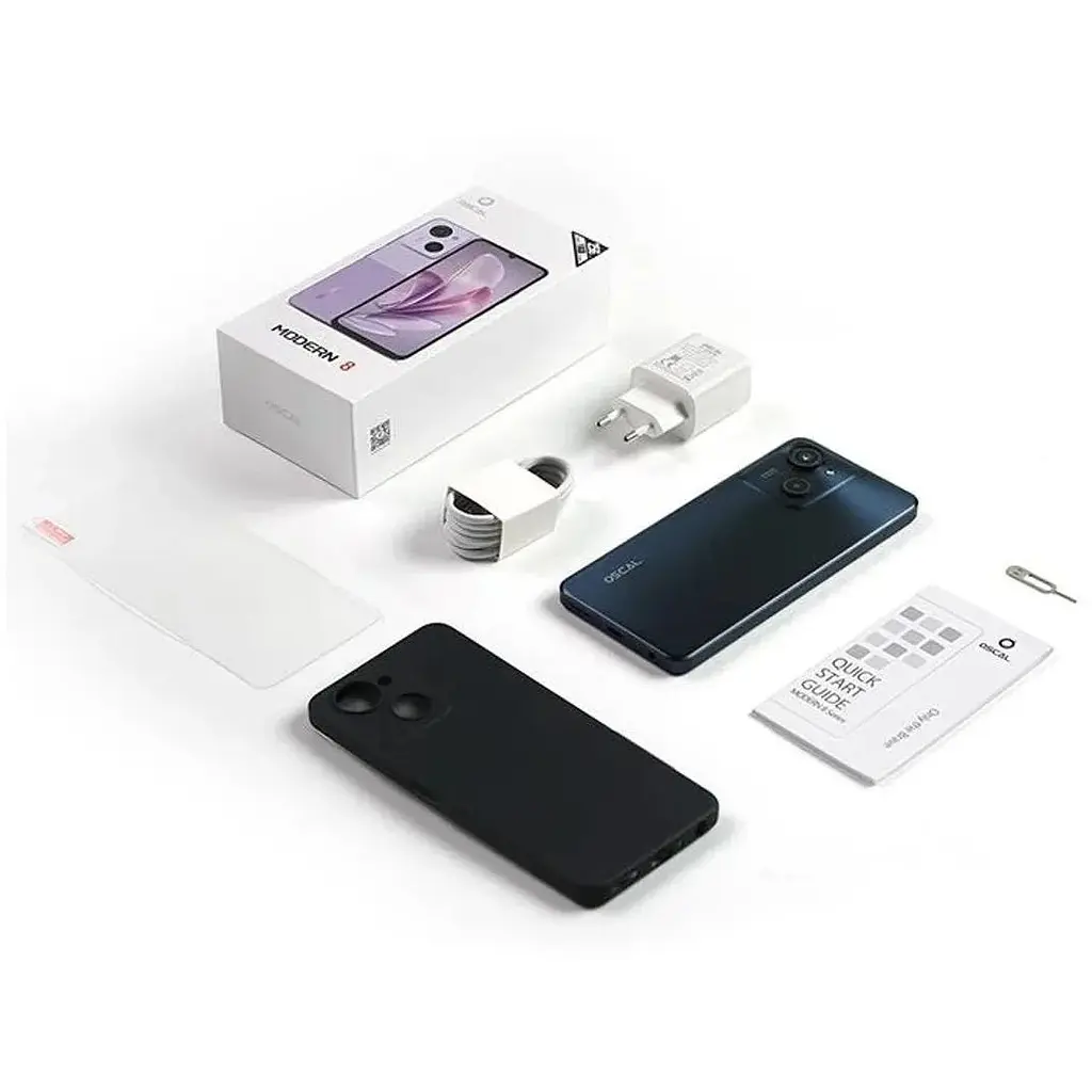 Смартфон Blackview Modern 8 8/256 ГБ Ripple Blue  - фото 4