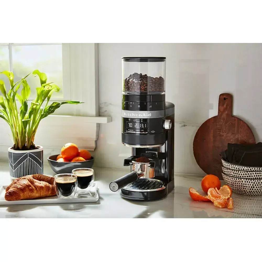 Кавомолка KitchenAid Artisan 5KCG8433EOB чорний - фото 4