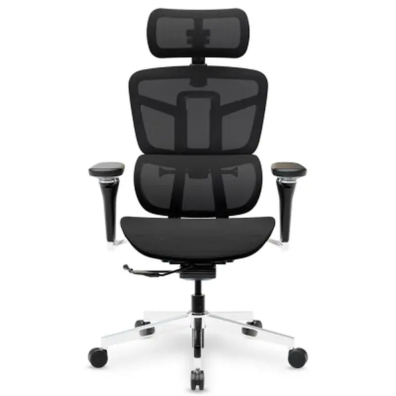 Офісне крісло Mealux S4 Air Black (HF-S4 M/B) - фото 7