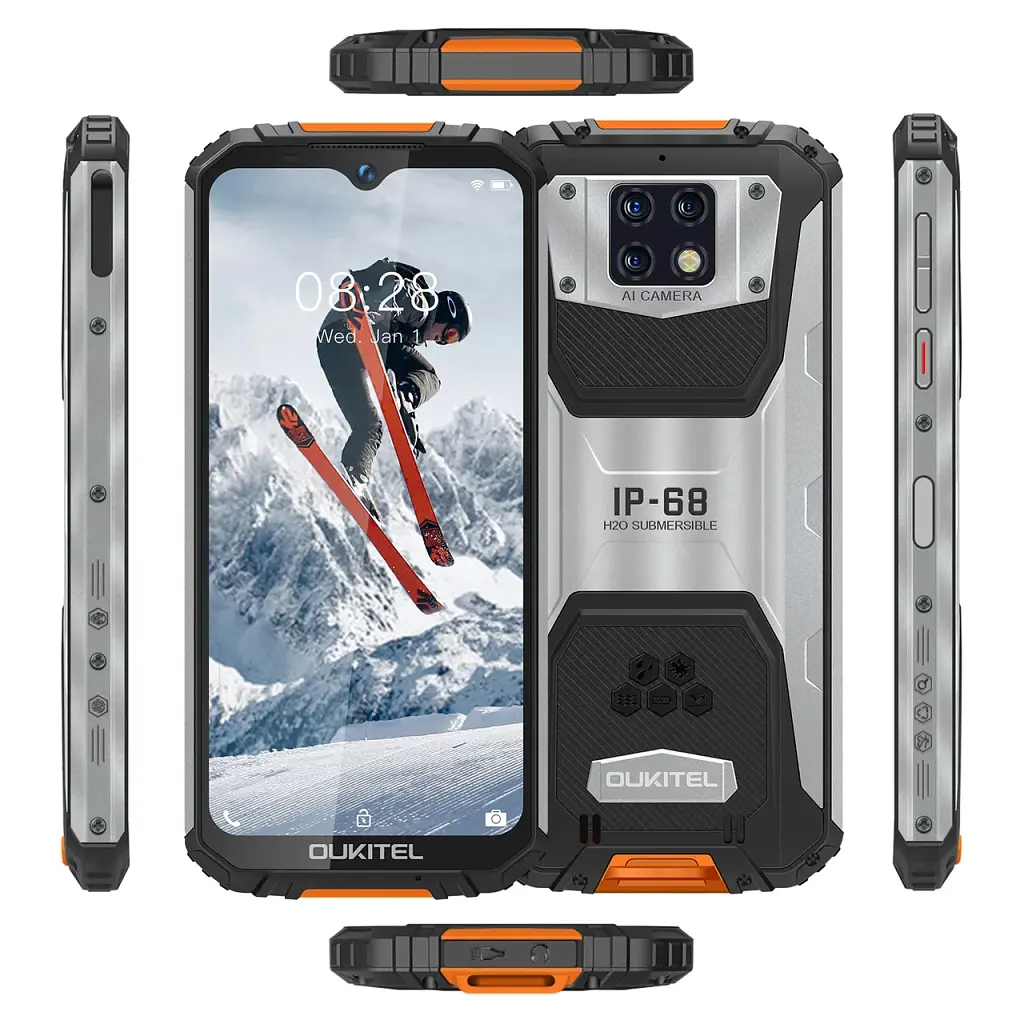 Захищений смартфон Oukitel WP6 6/128GB АКБ 10 000мАг Orange - фото 3