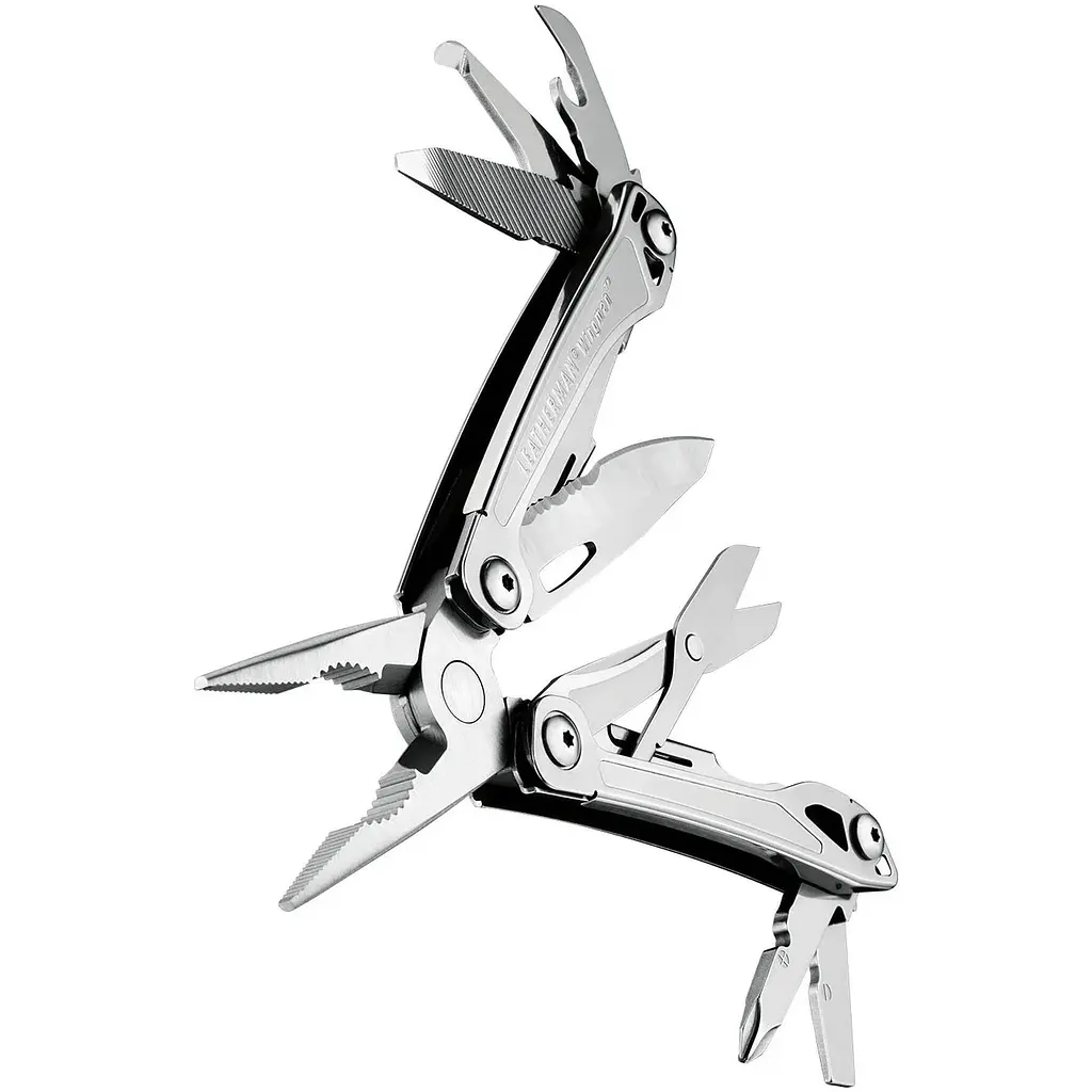 Мультиінструмент Leatherman Wingman синтетичний чохол Silver - фото 2