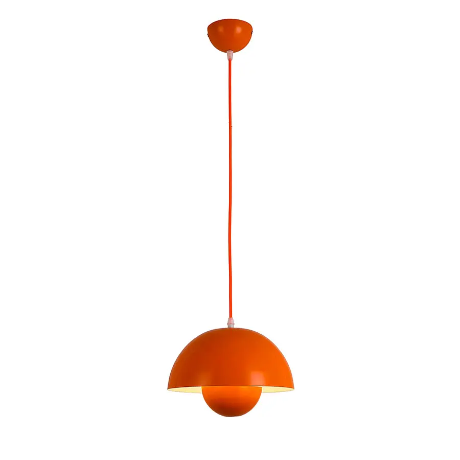 Подвесной светильник Levistella 909XL905-1 ORANGE, E27, металл, 1100мм, 250мм, современный стиль для гостиной - фото 2