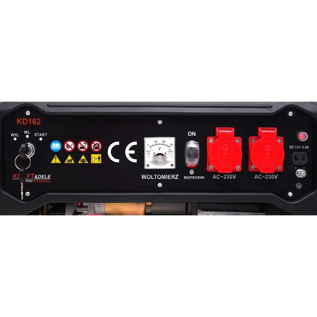 Генератор газово-бензиновий Kraft&Dele KD162 [DD0006915] [129097] - фото 9