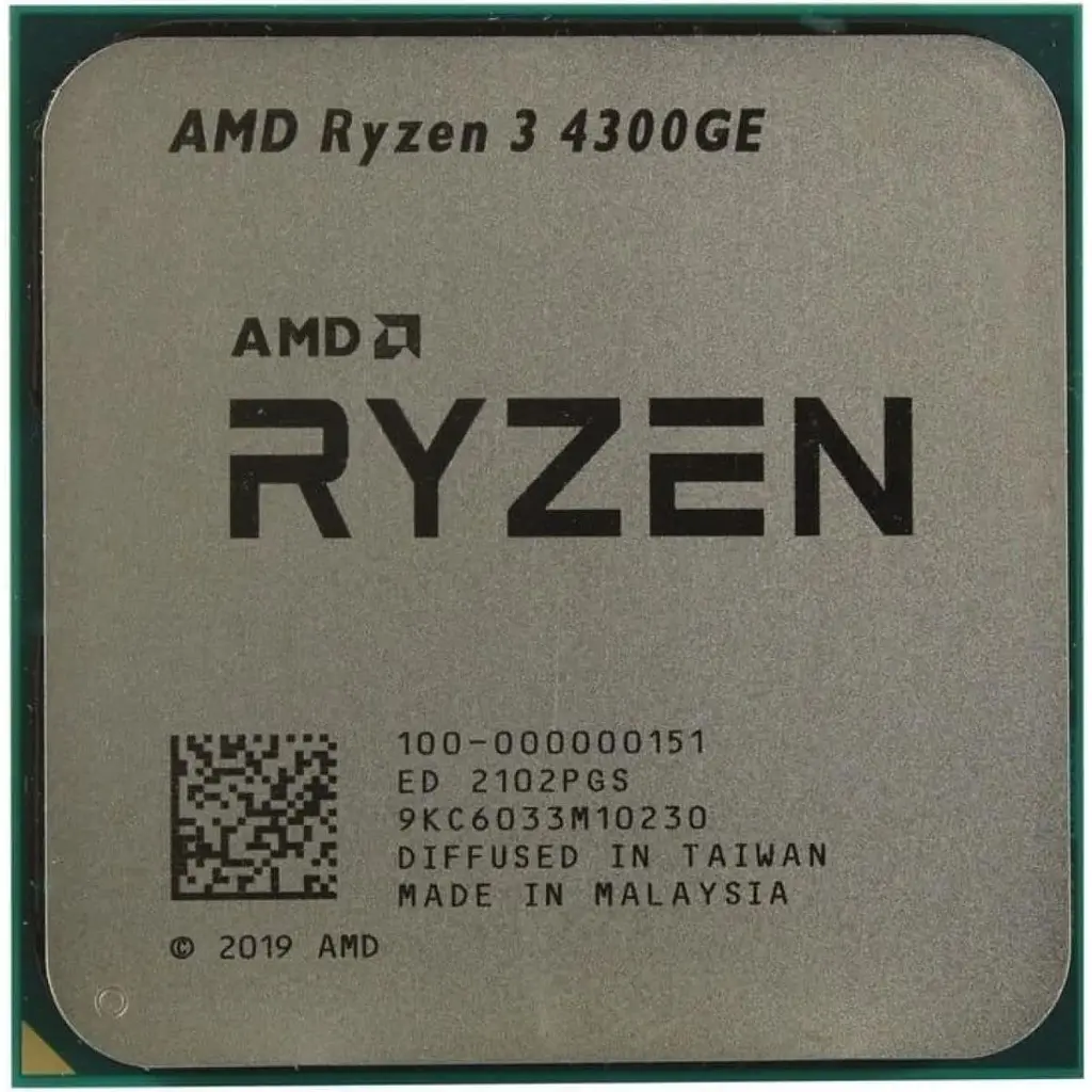 Процесор AMD Ryzen 3 4300GE Tray (100-000000151) EU [173687] - фото 2