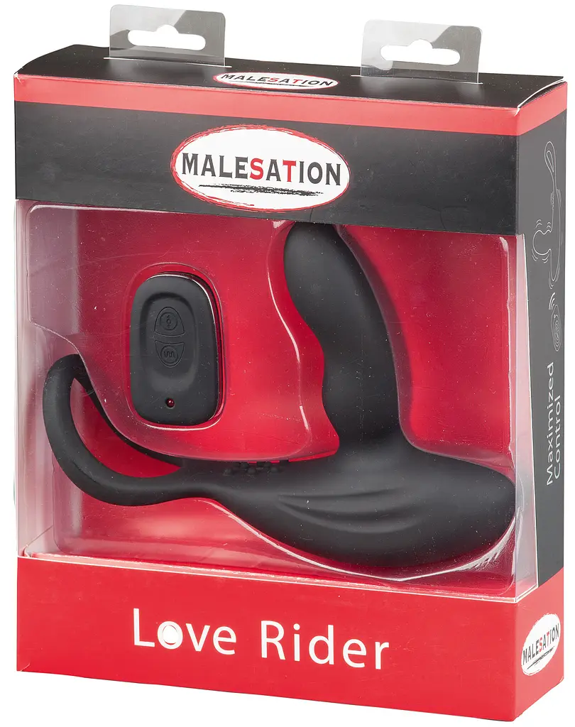 Масажер простати Love Rider з дистанційним пультом Malesation 614000031566 88505
