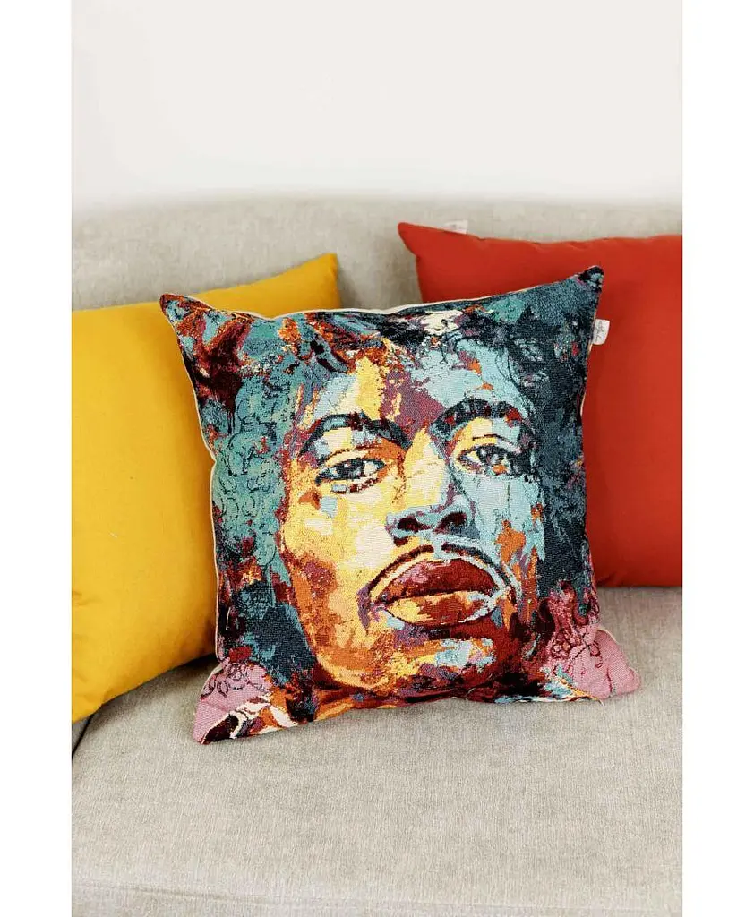 Подушка декоративна гобеленова 45х45 см JIMI (029982) - фото 3