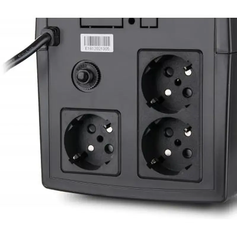 Пристрій безперебійного живлення Vinga LED 1200VA plastic case (VPE-1200P) - фото 5