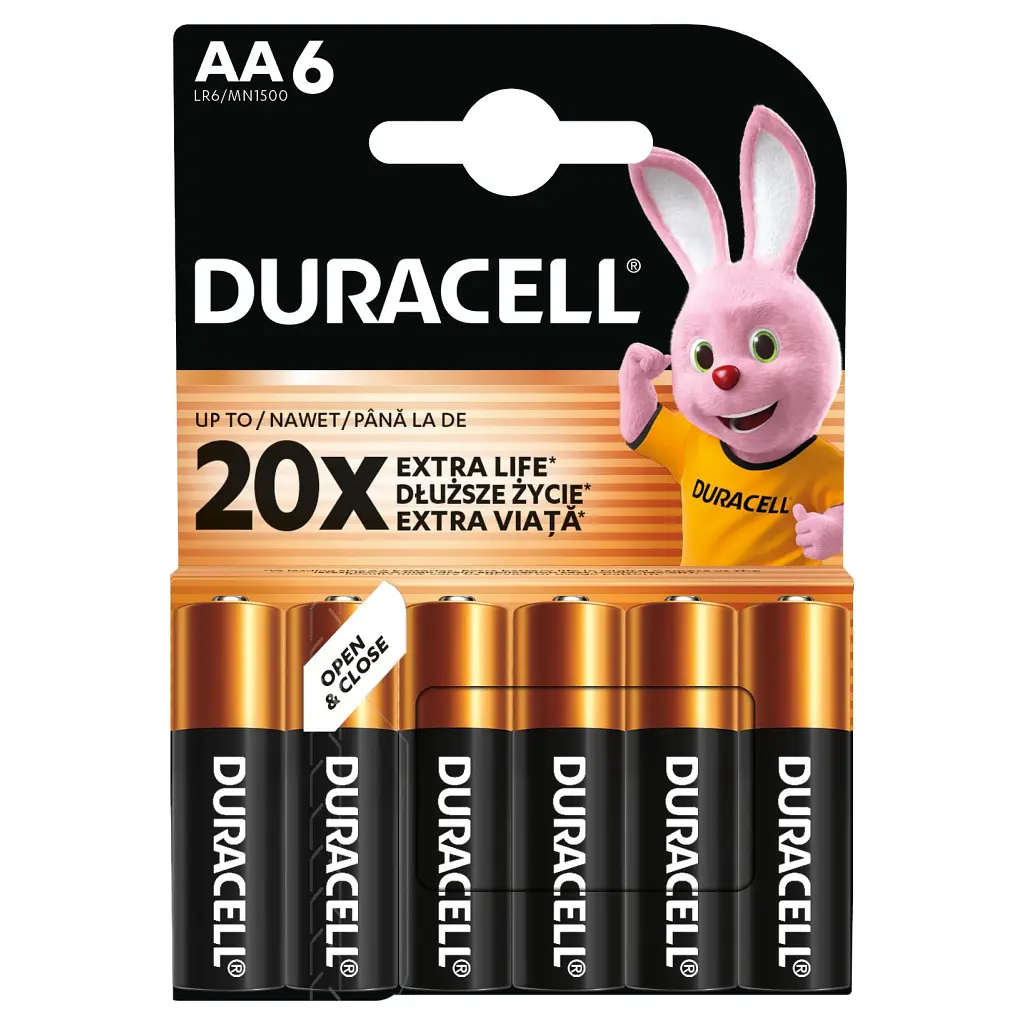 Батарейка Duracell AA лужні 6 шт. в упаковці (5007757) - фото 2