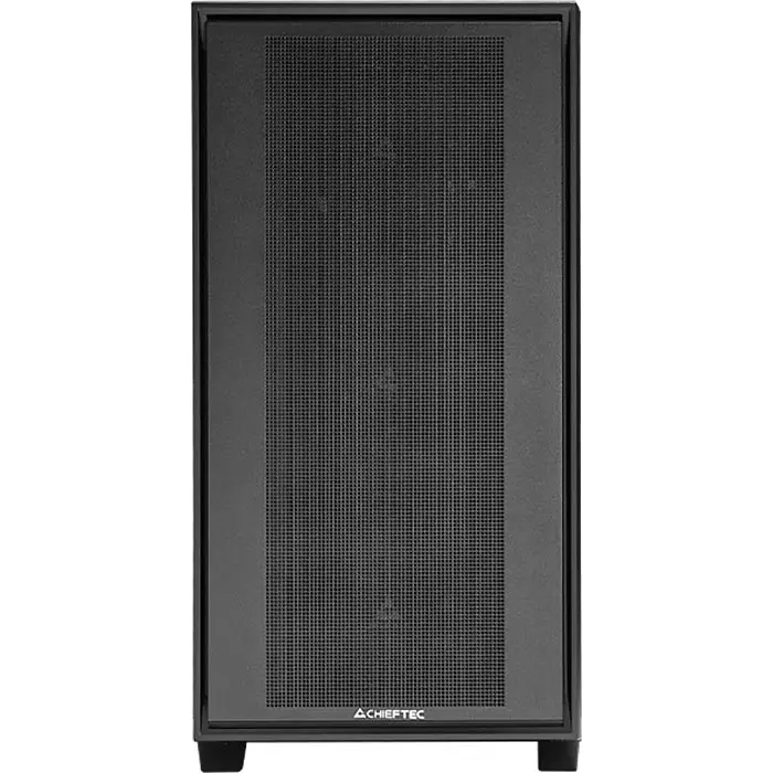 Корпус Chieftec Night Hunter GS-03B-BLK-OP Black, без БР, Mid Tower, E-ATX/ATX/Micro ATX/Mini ITX, 2xUSB 3.1, 1xUSB Type-C, 4x120 мм PWM, 440x238x450 мм, 0.7mm. - фото 3