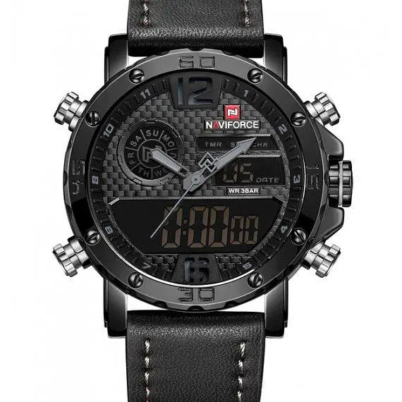 Годинник чоловічий наручний Naviforce Next 9134 (Black) - фото 3