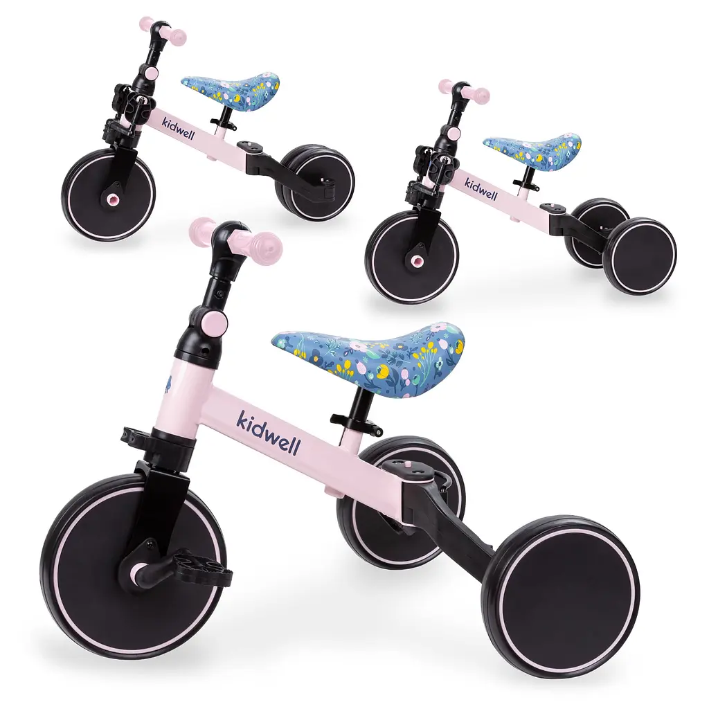 Біговел велосипед Kidwell 3 в 1 Pico Flower - фото 2