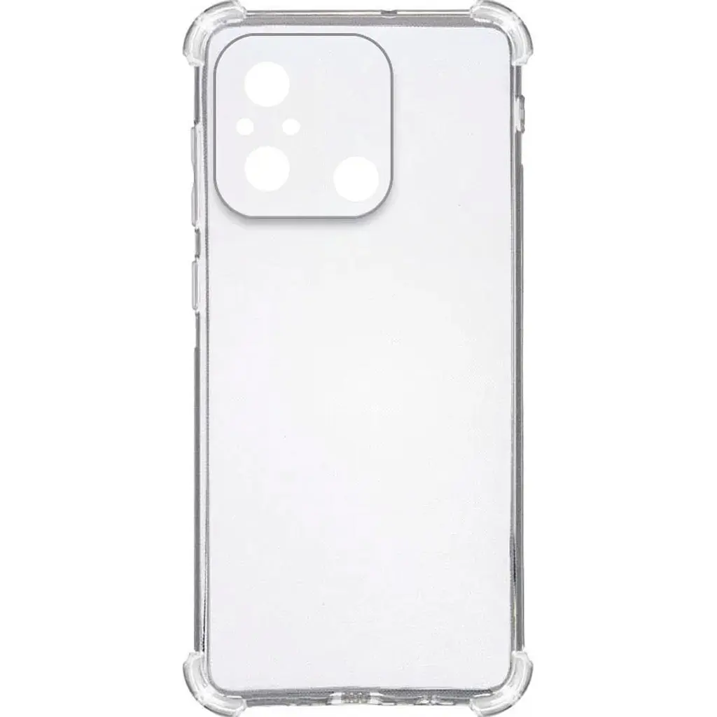 Чохол GETMAN 11A Ease logo для Xiaomi Redmi 12C Transparent [84459] - фото 4