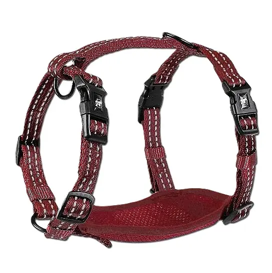 Шлейка нейлонова для собак Alcott Adventure L- червона