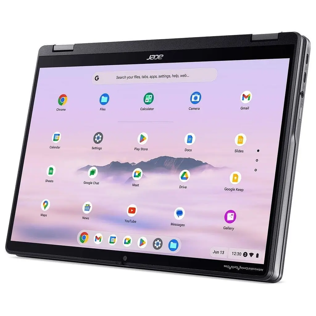 Ноутбук Acer Chromebook CPE594- 1N- TCO- i5- 1334U 14 дюймів Сенсорний екран 16 ГБ 256 ГБ Chrome Чорний - фото 3