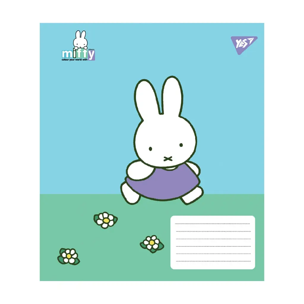 Зошит Yes Miffy Spring А5 18 аркушів лінія (767628), в асортименті - фото 5