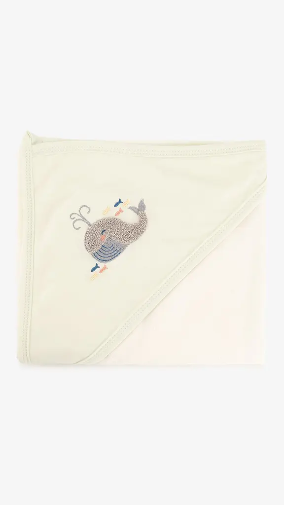 Рушник Unisex з кутком для малюка Ramel 319 80 х 90 см Мятний shop (2000999332173) - фото 3