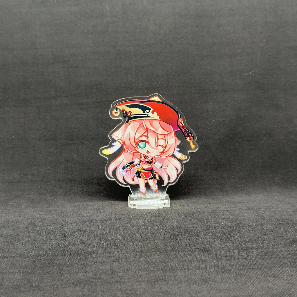 Акрилова колекційна фігурка Геншин Імпакт - Genshin Impact Chibi Янь Фей 10 см - фото 2