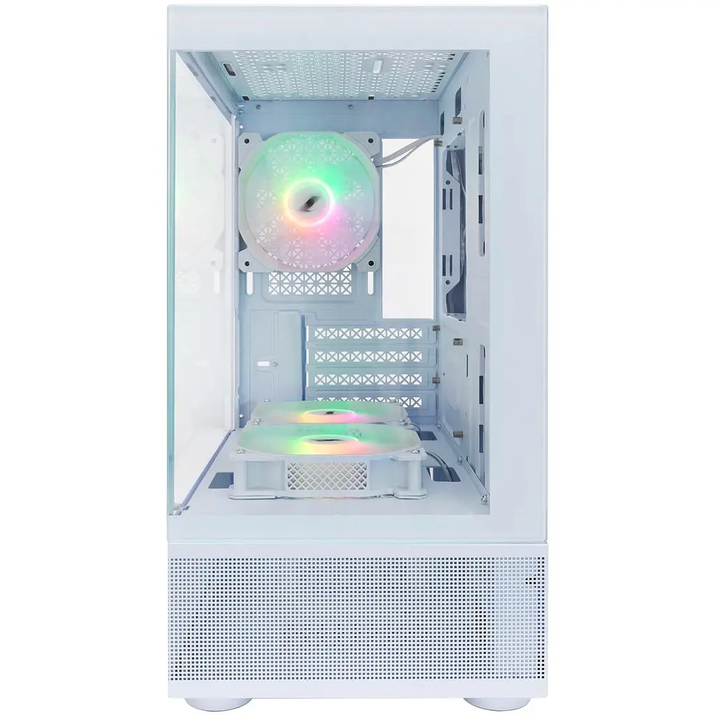 Корпус 1stPlayer Mi2-A-WH-2F7R-W-1F7-W White без БЖ - фото 2
