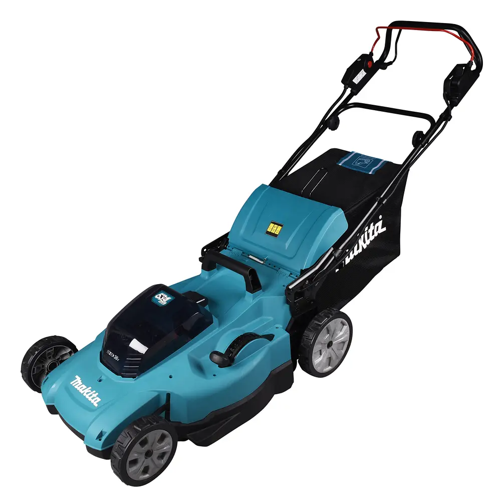 Газонокосарка самохідна акумуляторна Makita DLM539CT2 (53 см, 20-100 мм, 70 л, LXT) - фото 2