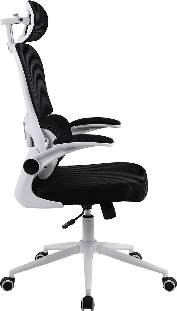 Офісне крісло GT Racer B-5880 White/Gray - фото 6