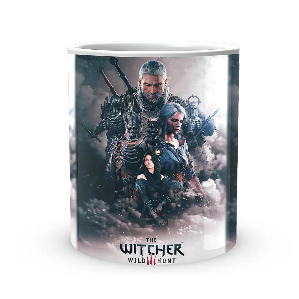 Кружка GeekLand The Witcher Ведьмак Постер Дикая охота TW.02.482 - фото 2
