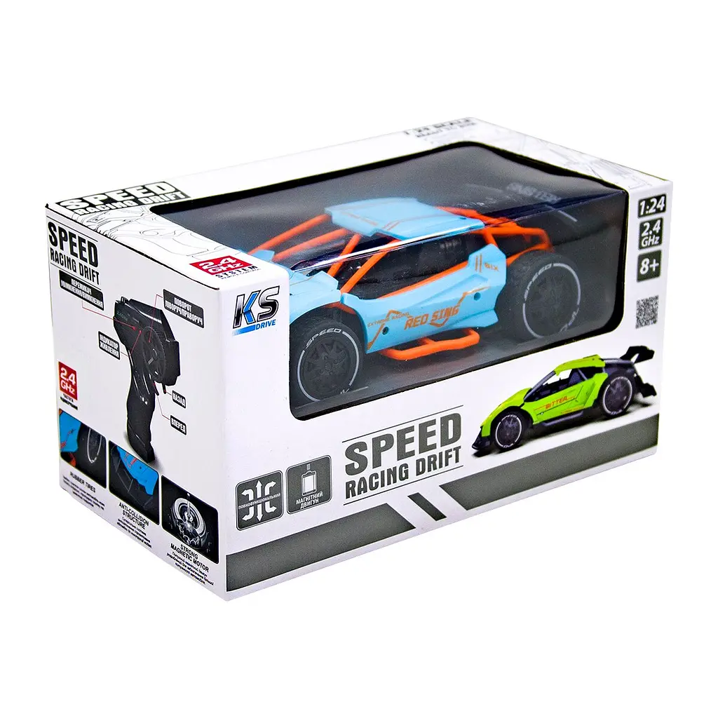 Автомобіль SPEED RACING DRIFT з р/к – RED SING SL-292RHB Блакитний (6900007298391) shop (6900007298391) - фото 4