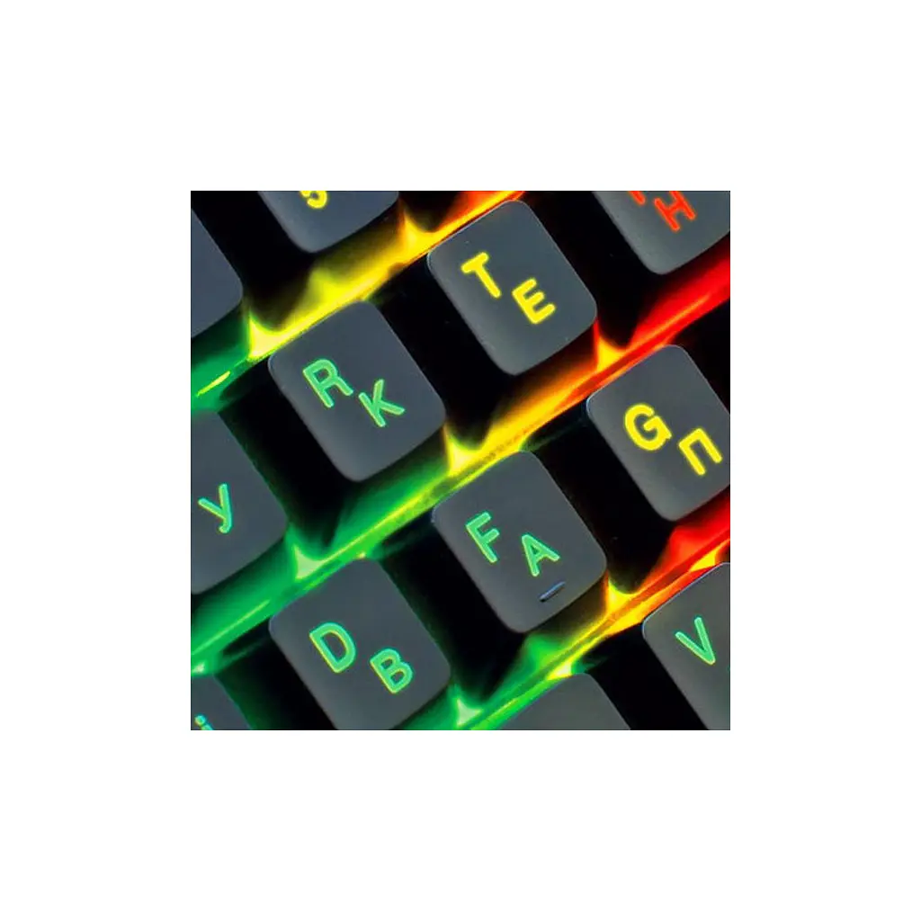 Клавіатура REAL-EL 7090 Comfort Backlit Black (EL123100031) - фото 3