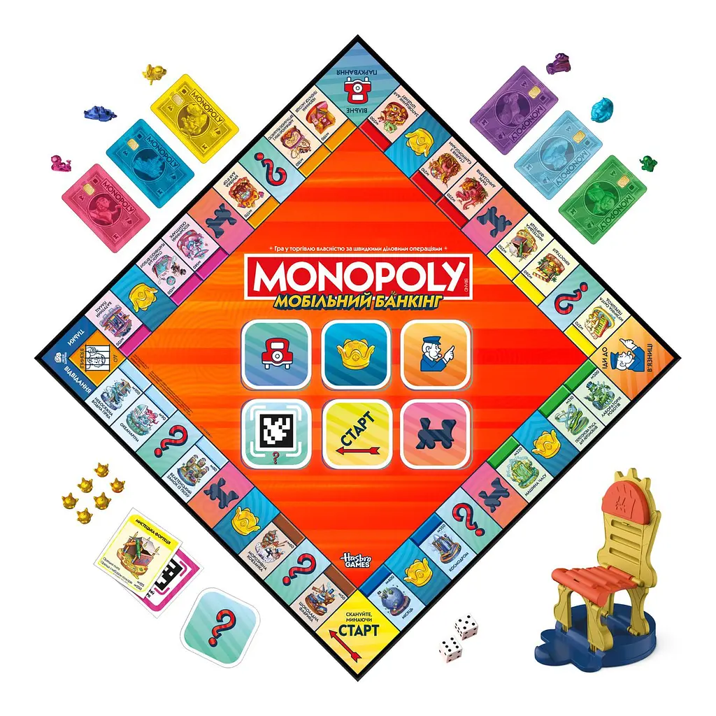 MONOPOLY Гра настільна "Монополія Мобільний Банкінг" HASBRO art - G1424 - фото 2