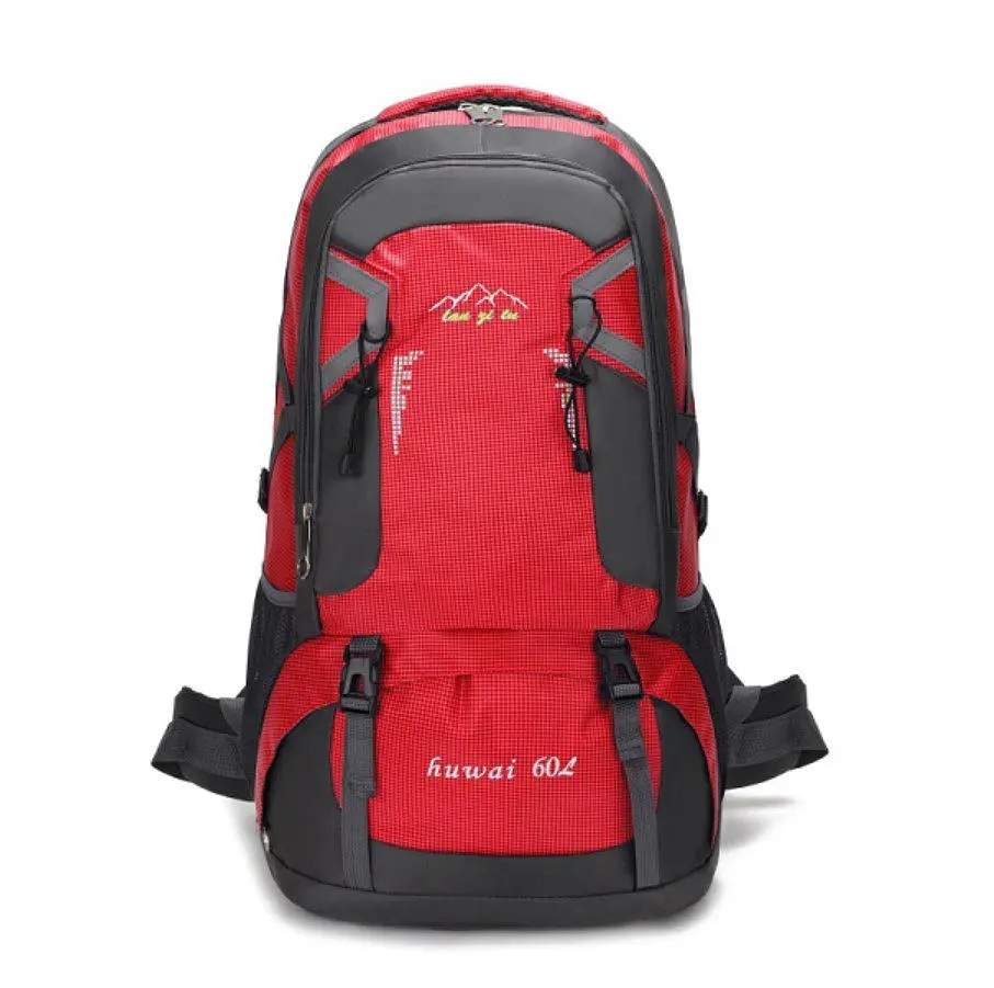 Рюкзак спортивний туристичний для ноутбука 17.4 Voltronic Huwai 60L 65x32x24cm Red