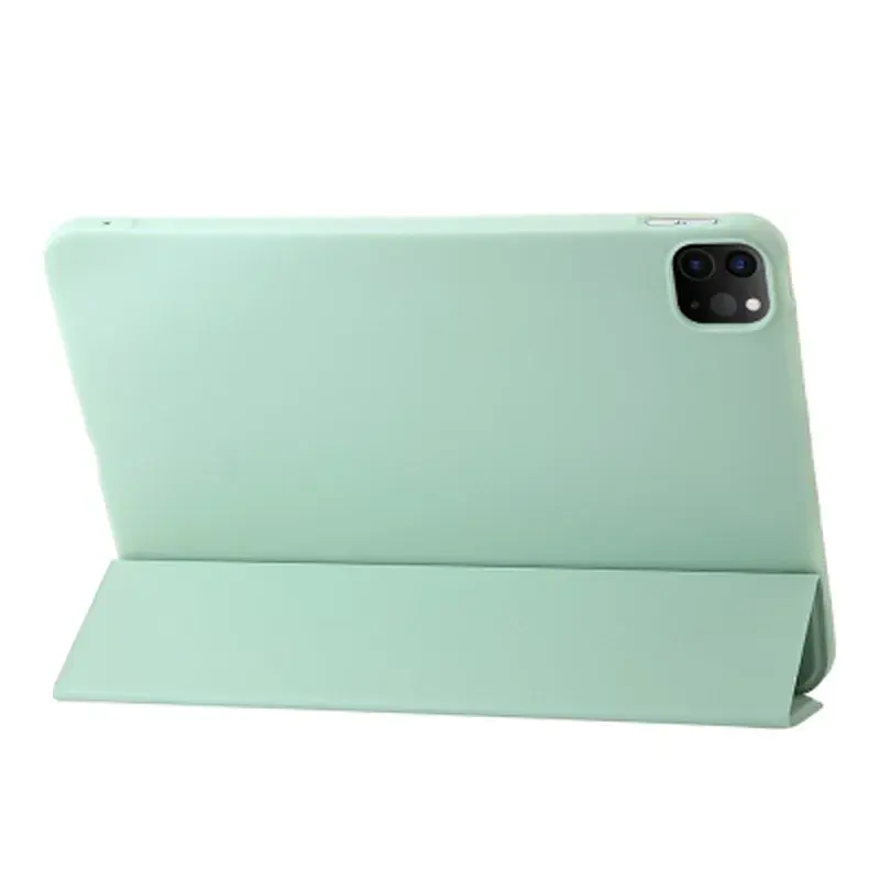 Чохол до планшета BeCover Tri Fold Soft TPU Silicone Apple iPad Pro 11" M5 2025 Light Green (715992) - фото 7