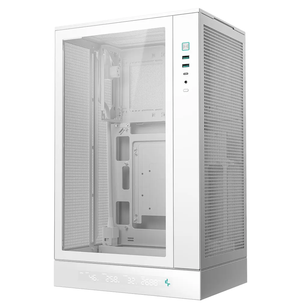 Корпус Deepcool CH270 Digital без БП White (R-CH270-WHNDM0-G-1) - фото 3