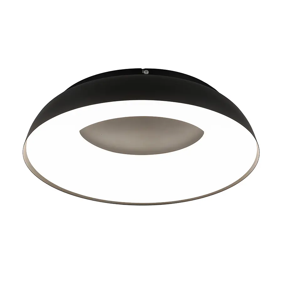 Люстра потолочная LED Levistella 797MX6018 (580) BK, три режима света, черный металл, современный стиль - фото 3