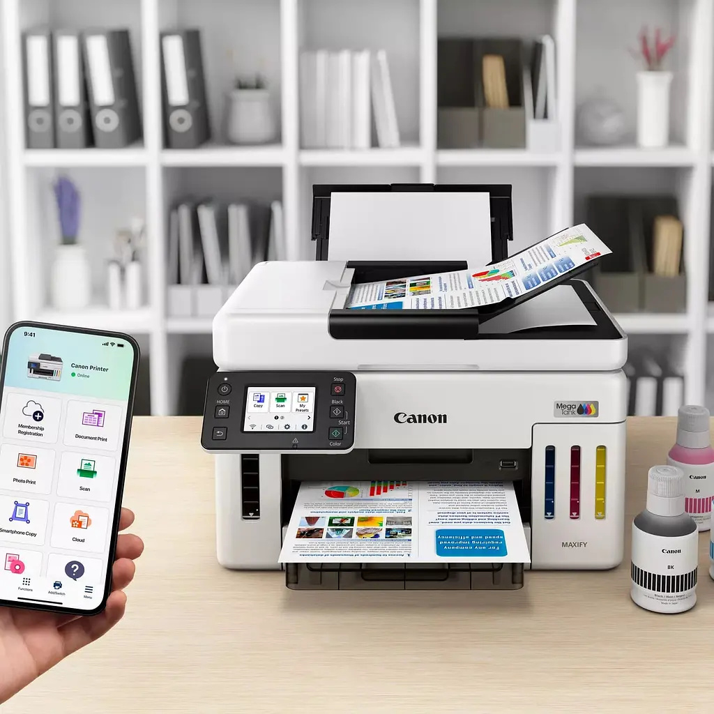 Canon БФП А4 Canon MAXIFY GX6140 з Wi-Fi - фото 10