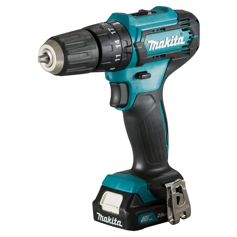 Шурупокрут з ударом акумуляторний Makita HP333DWAE (30 Нм, 0.8-10 мм, CXT) - фото 2
