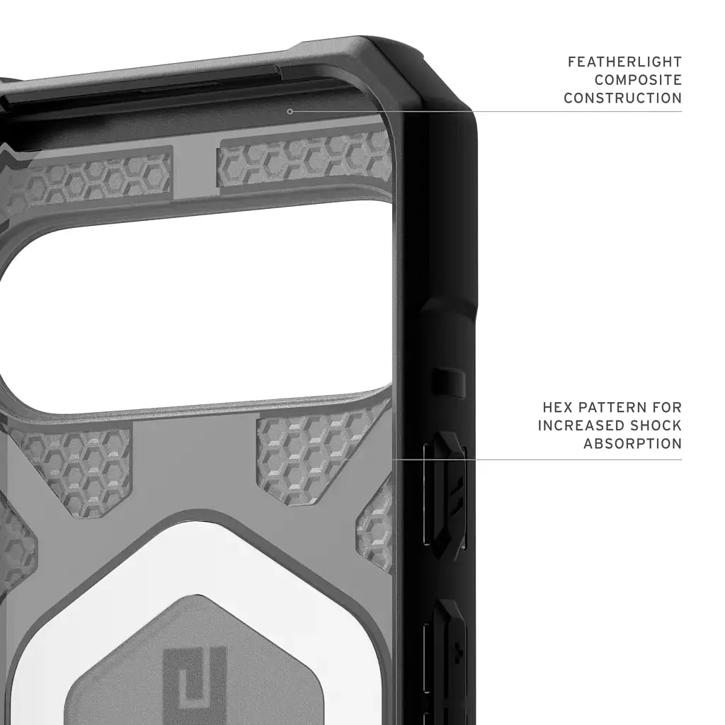 Чохол UAG для Google Pixel 10 Pro XL, Pathfinder Clear MagSafe, Ash teh0019383 - фото 5